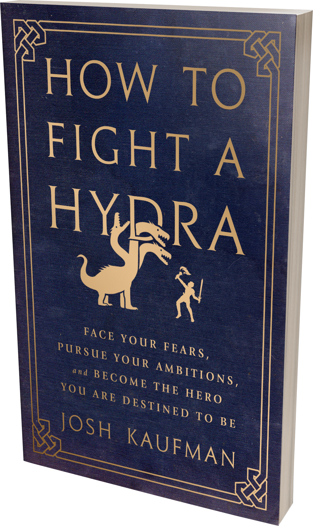 Howto Fighta Hydra Book Cover PNG Image