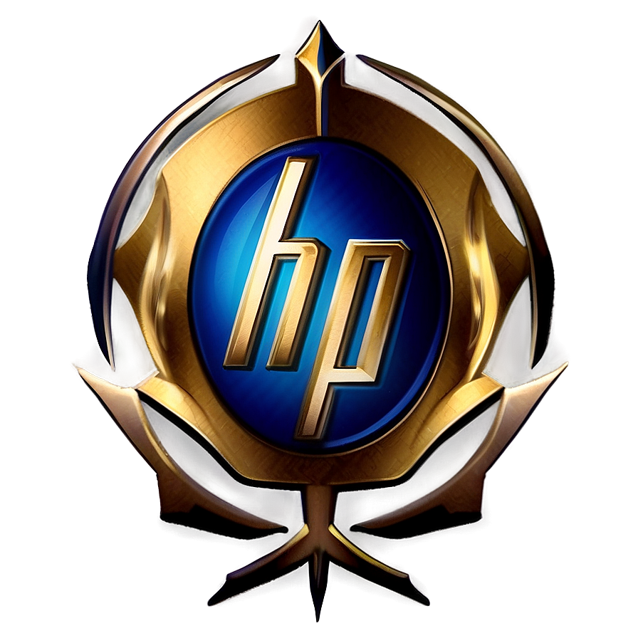 Hp Logo For Stationery Png Gbc30 PNG Image