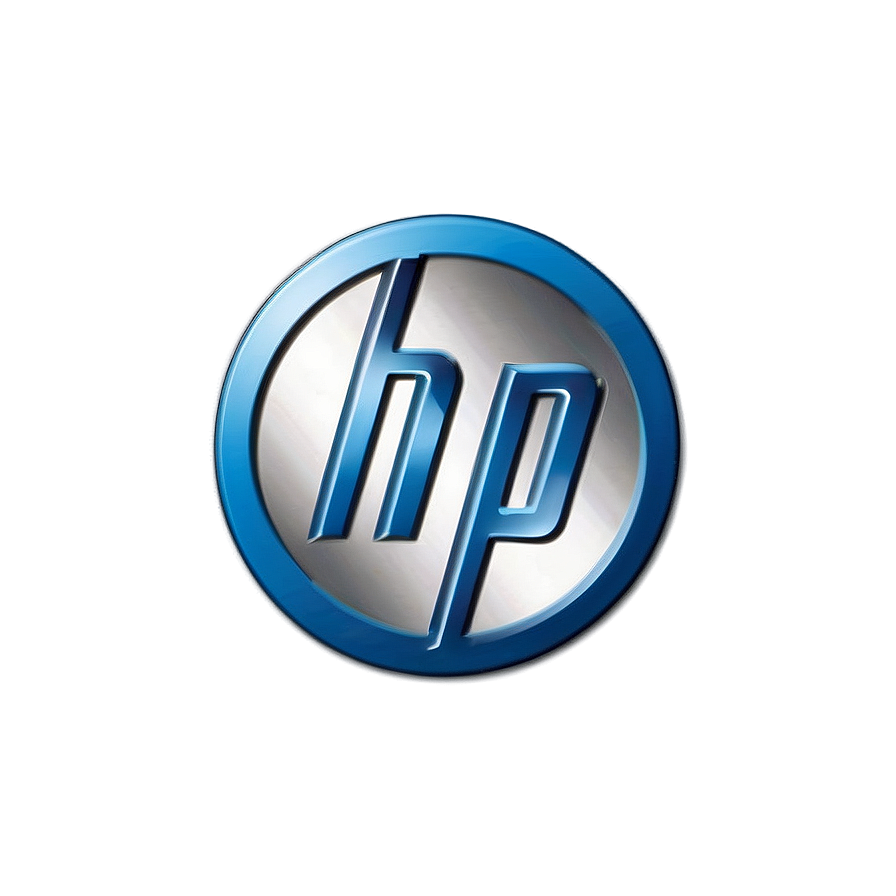 Hp Logo Silver Png 05252024 PNG Image