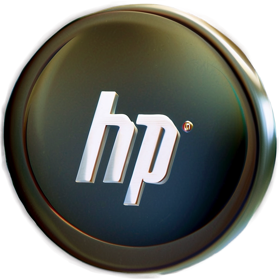 Hp Logo With Transparent Hp Text Png 97 PNG Image