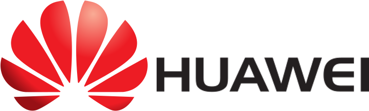 Huawei Logo Red Flower Design PNG Image