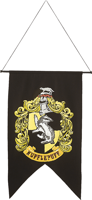 Hufflepuff House Banner PNG Image