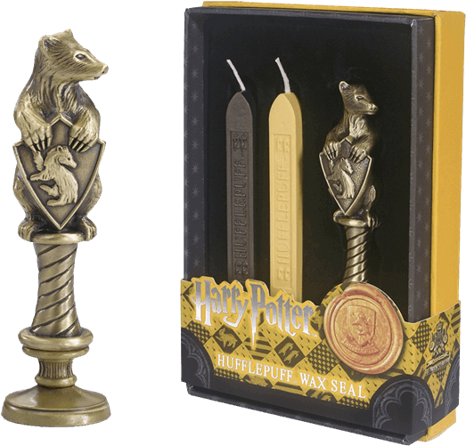 Hufflepuff Wax Seal Set PNG Image