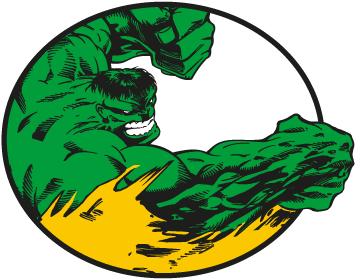 Hulk Comic Style Logo PNG Image