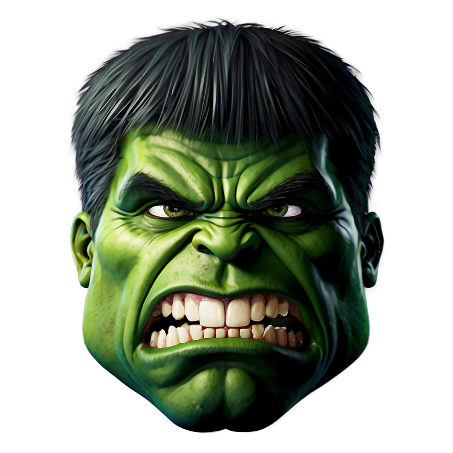 Hulk Face Art Png 66 PNG Image