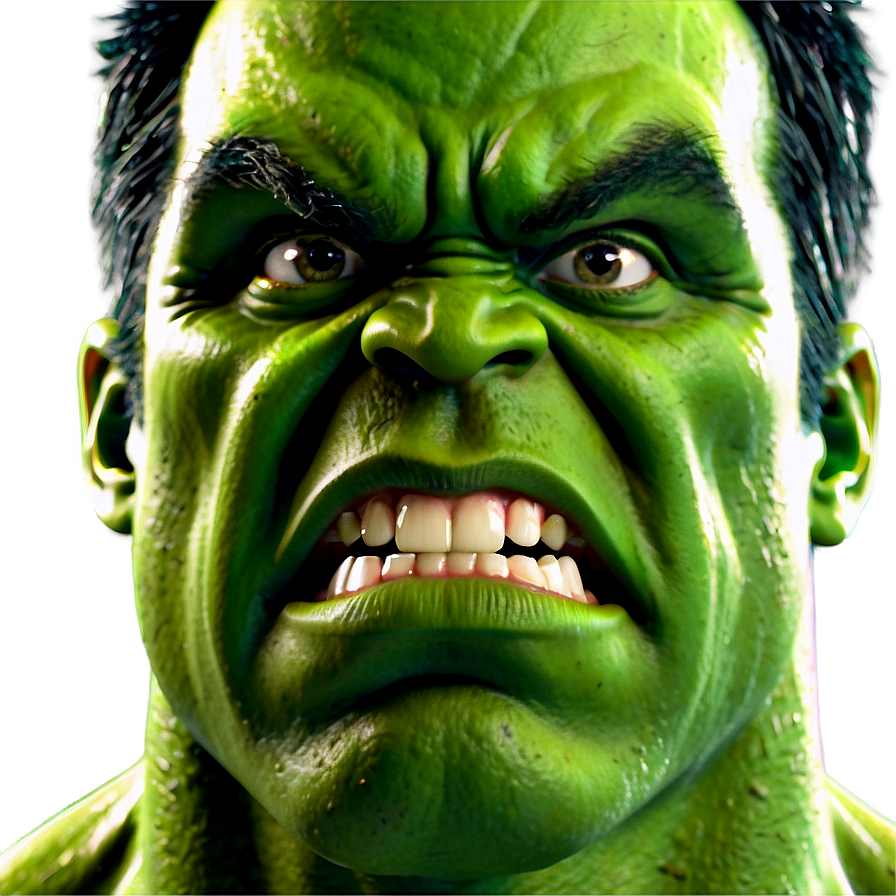 Hulk Face Caricature Png 06272024 PNG Image