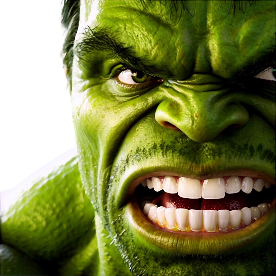 Hulk Face D PNG Image