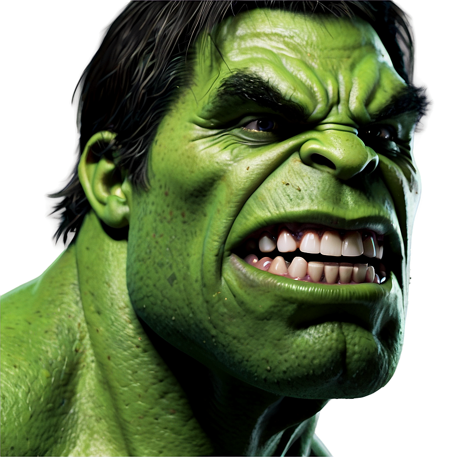 Hulk Face Meme Png Elv PNG Image