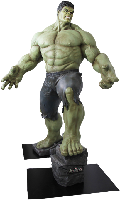 Hulk Statue Avengers PNG Image