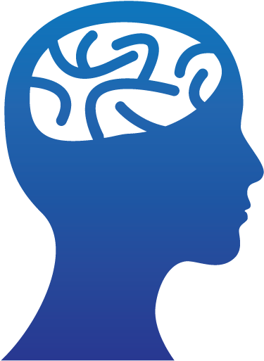 Human Brain Silhouette PNG Image