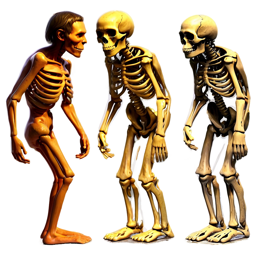 Human Evolution Skeletal Changes Png 81 PNG Image