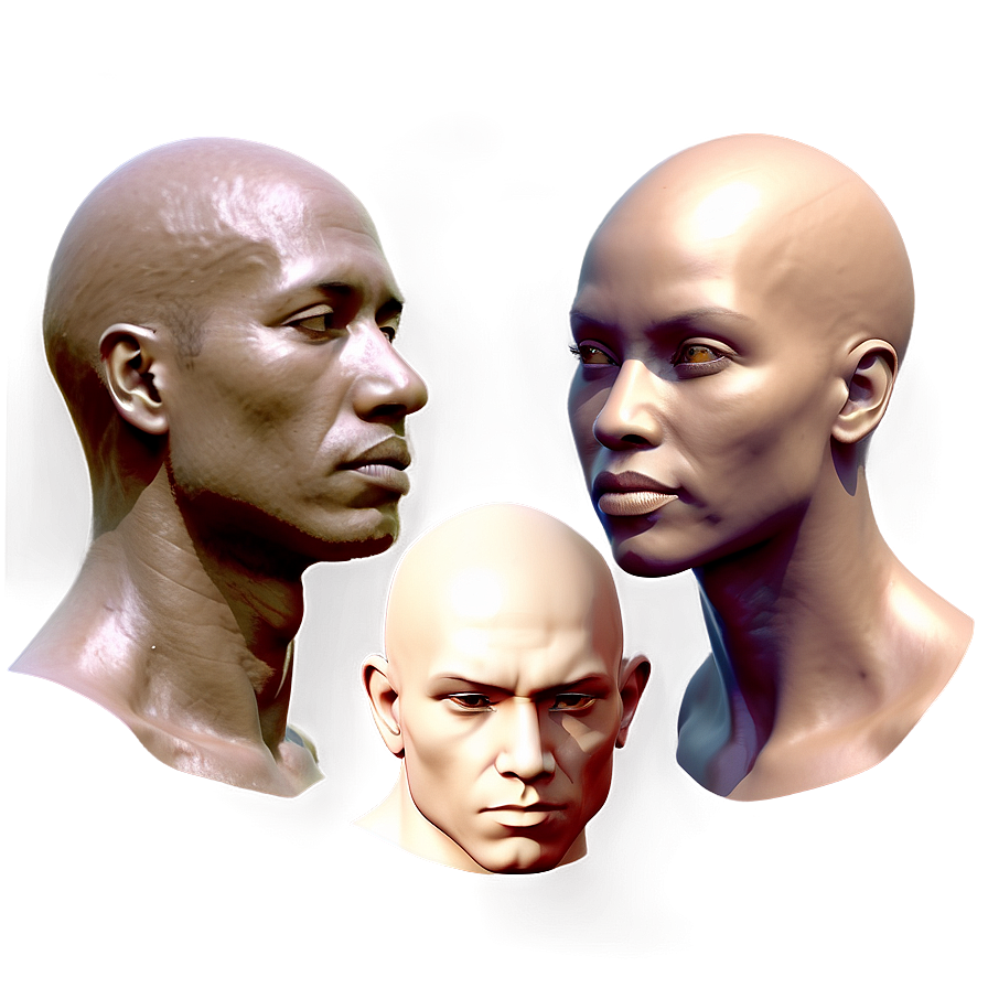 Human Head Reference For Artists Png 90 PNG Image