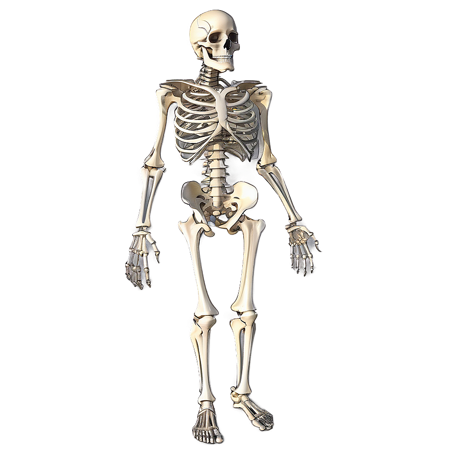 Human Skeletal System Full Body Png 06262024 PNG Image