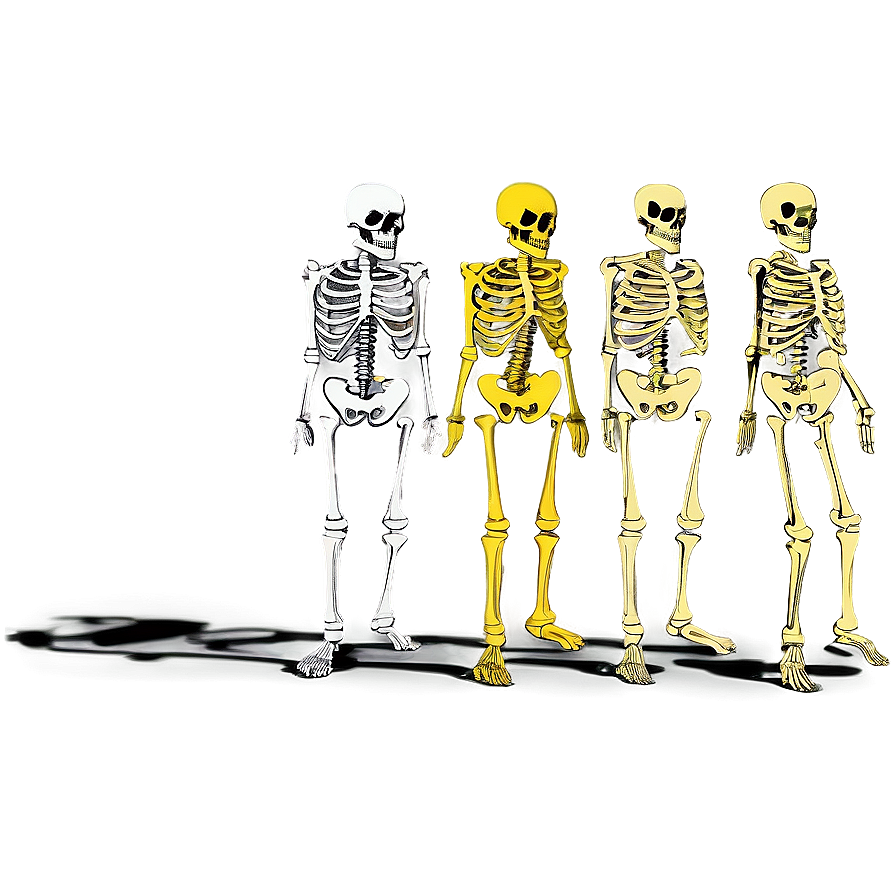 Human Skeleton Digital Art Png Vpe PNG Image