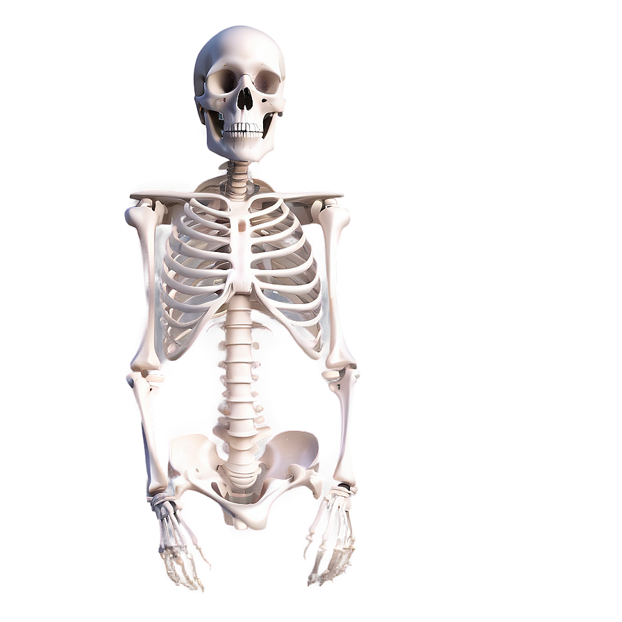 Human Skeleton Digital Art Png Yqy21 PNG Image