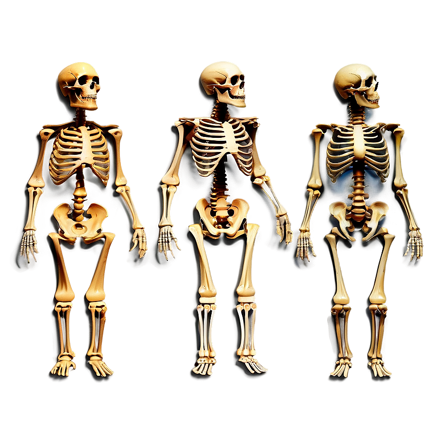 Human Skeleton Evolution Chart Png Edk PNG Image