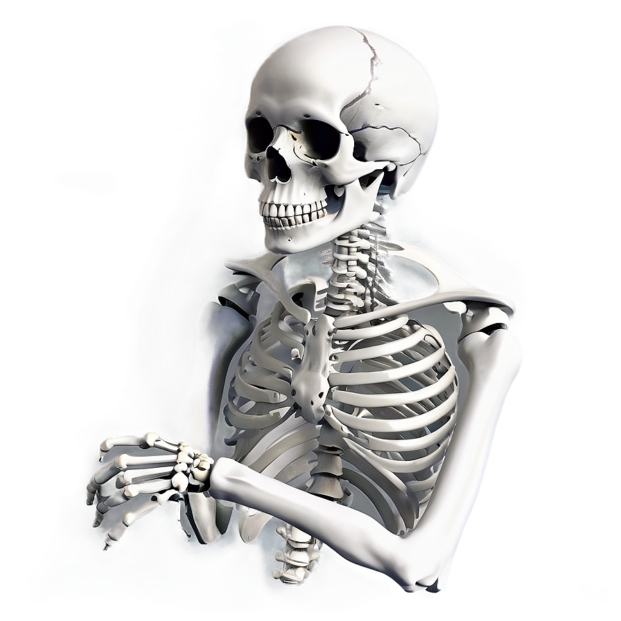 Human Skeleton For Osteology Learning Png Jas PNG Image