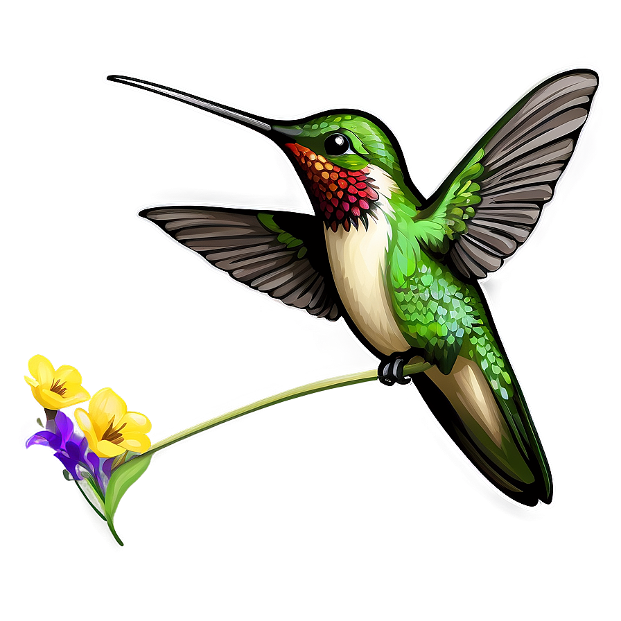 Hummingbird Clipart Png 05212024 PNG Image