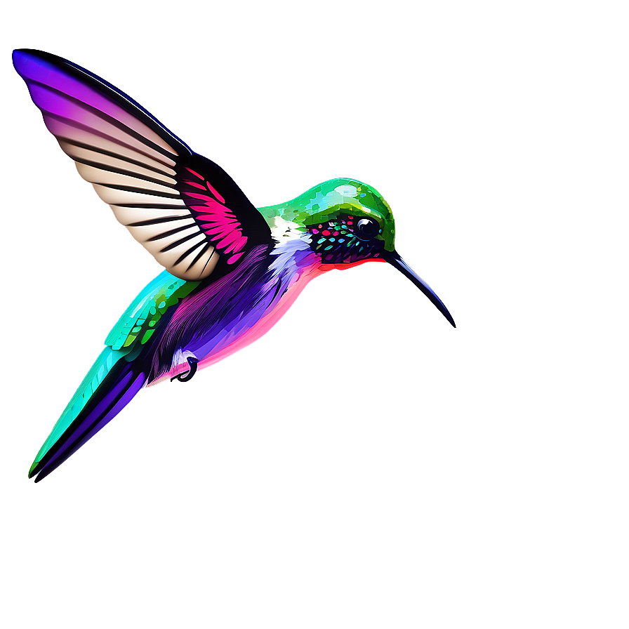 Hummingbird Digital Art Png 38 PNG Image