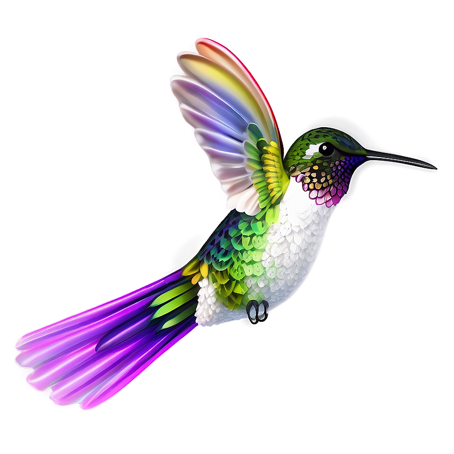 Hummingbird Wings Spread Png Btw63 PNG Image