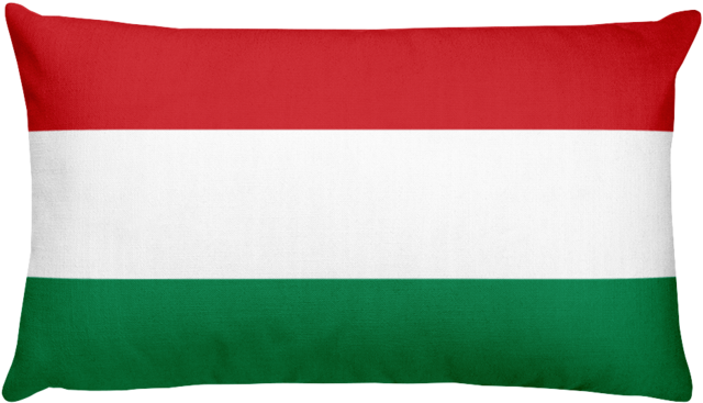 Hungarian Flag Pillow.jpg PNG Image