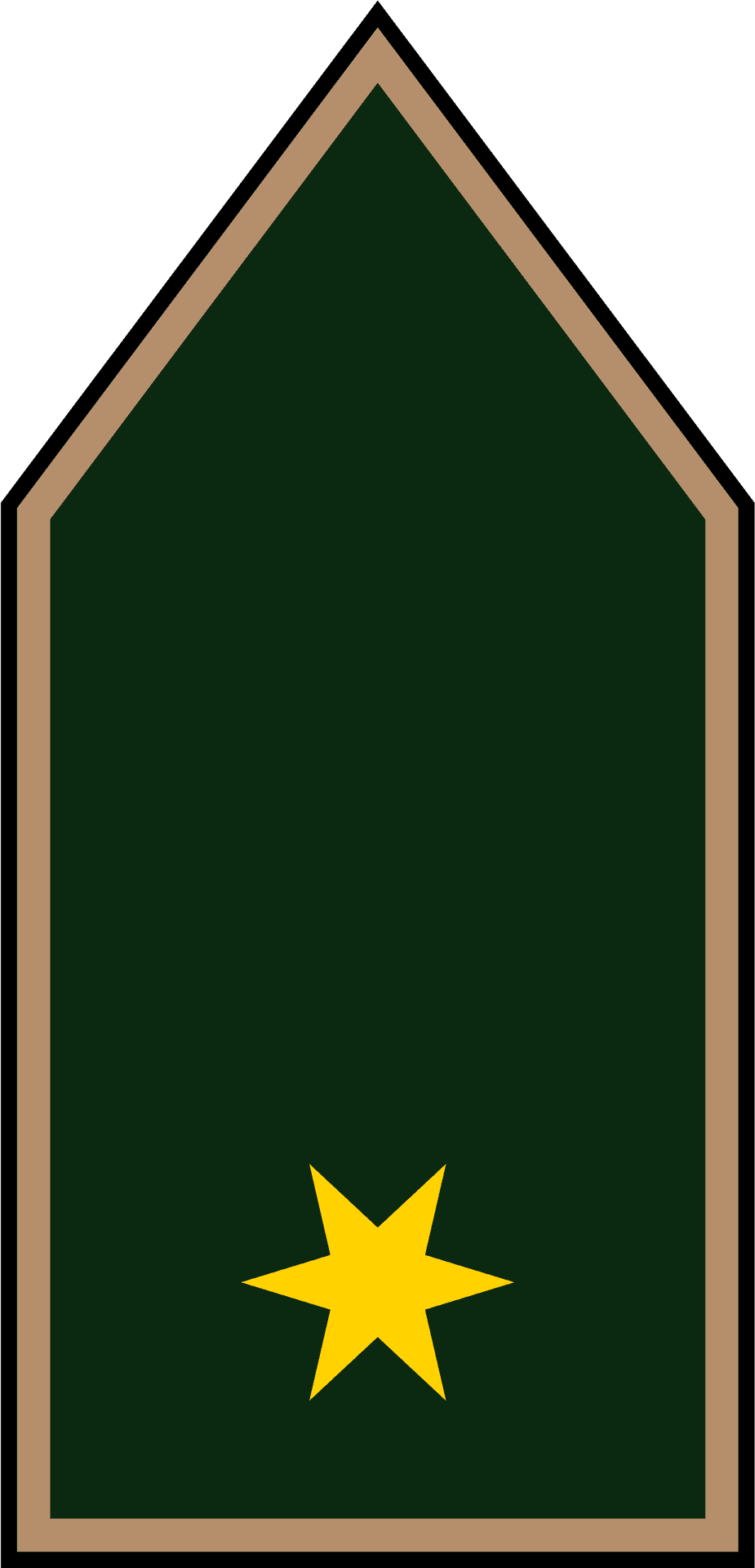 Hungarian Military Rank Insignia PNG Image