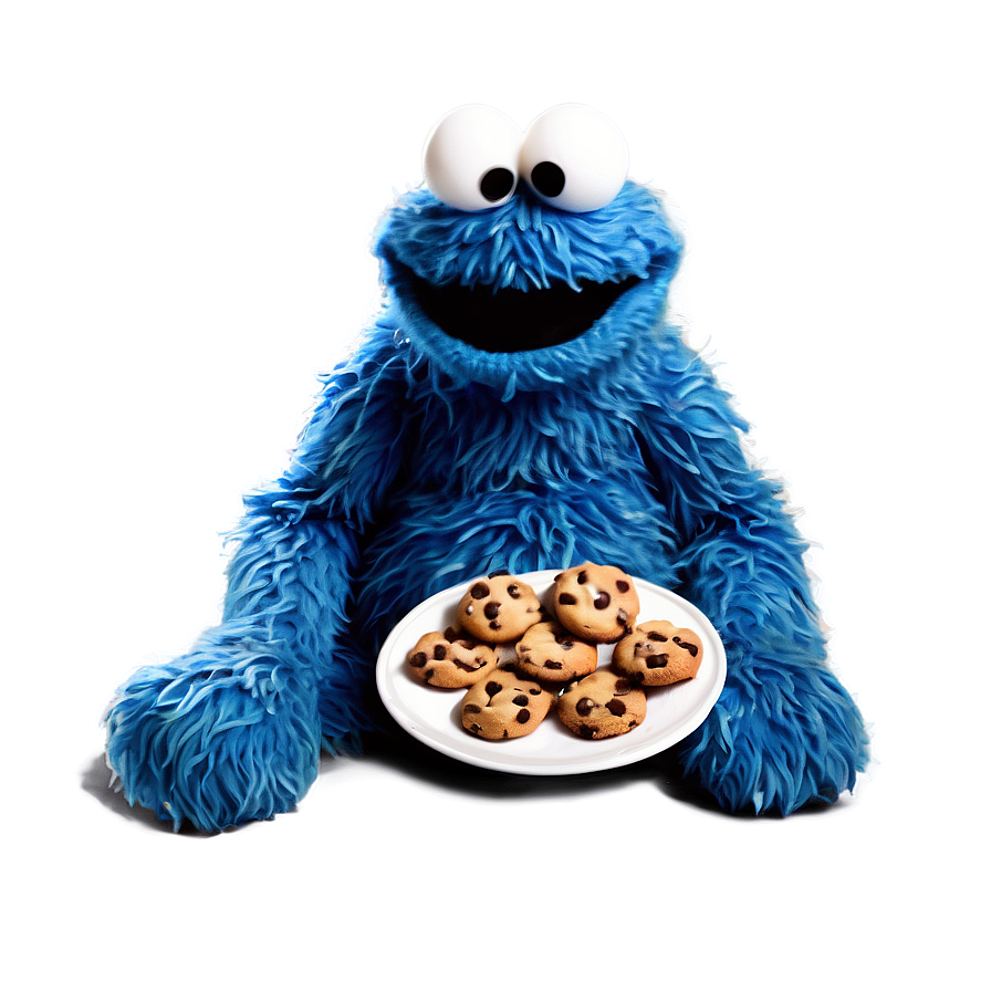 Hungry Cookie Monster Png 05212024 PNG Image