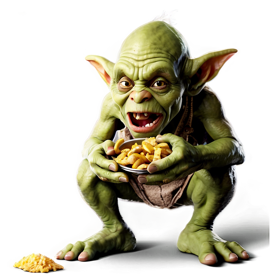 Hungry Goblin Eating Png 79 PNG Image