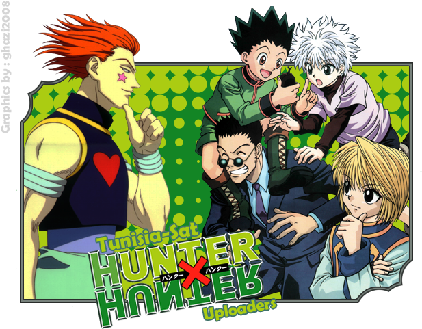 Hunter X Hunter Group Illustration PNG Image