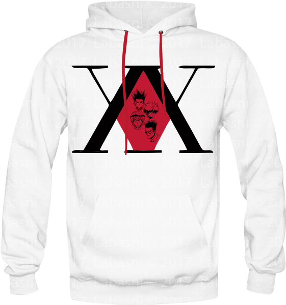 Hunter X Hunter Hoodie Design PNG Image