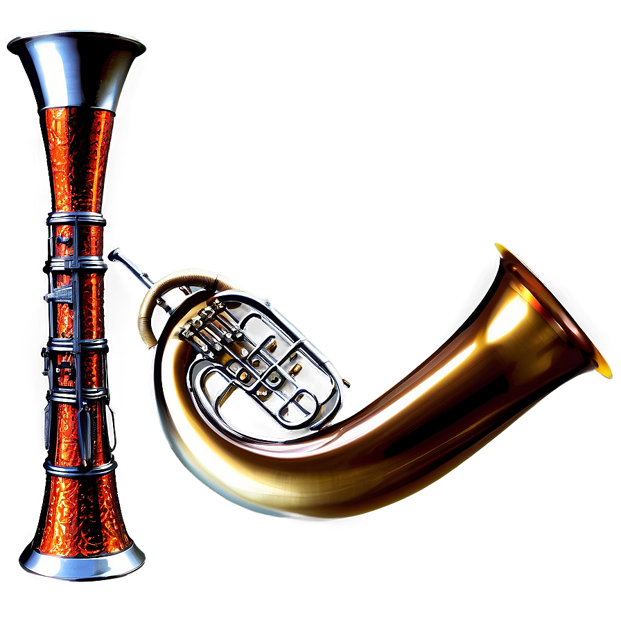 Hunting Horn Design Png 06132024 PNG Image