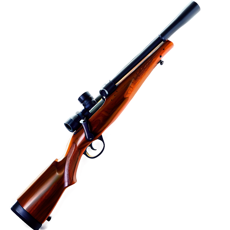 Hunting Rifle With Scope Image Png 06132024 PNG Image