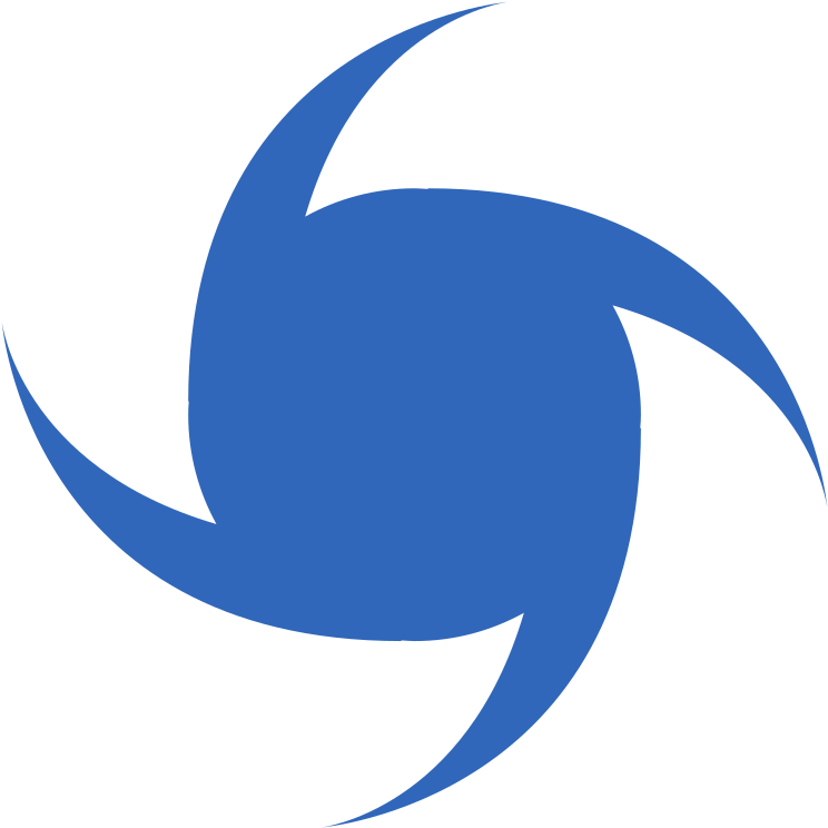 Hurricane Symbol Graphic PNG Image