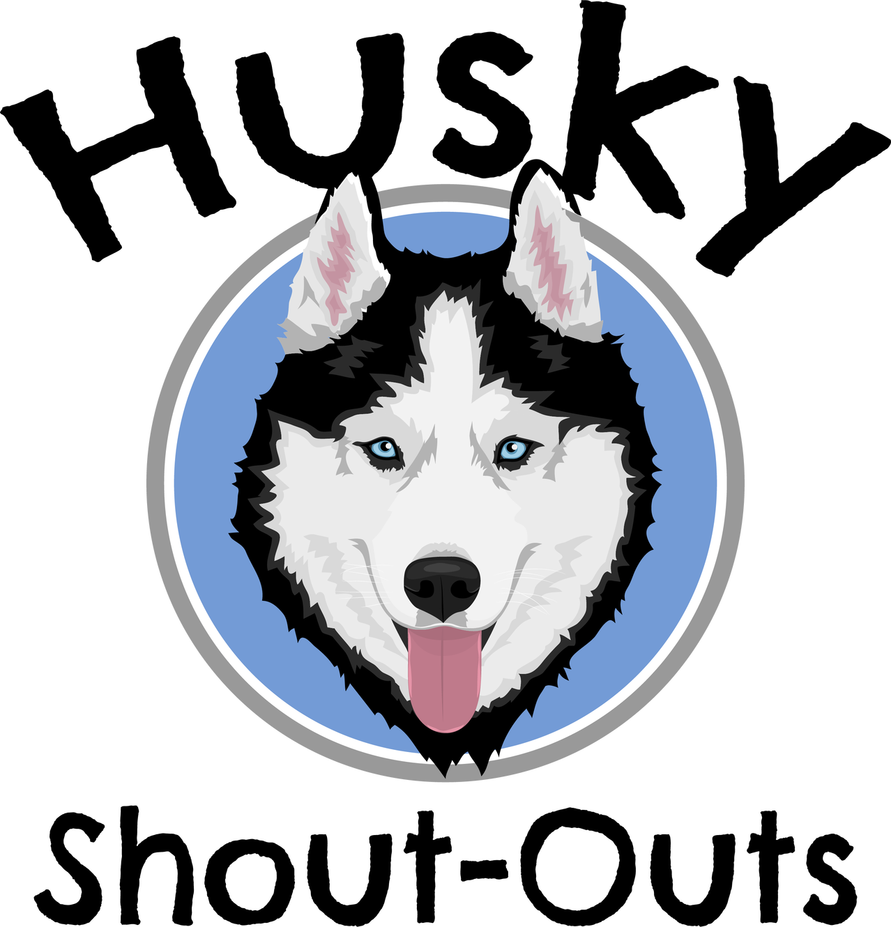 Husky Shout Outs Logo PNG Image