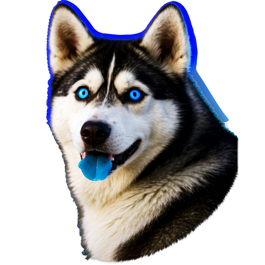 Husky With Blue Eyes Png 16 PNG Image