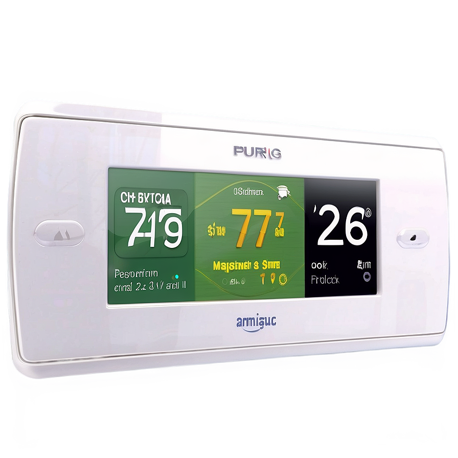 Hvac Smart Thermostat Png 06132024 PNG Image