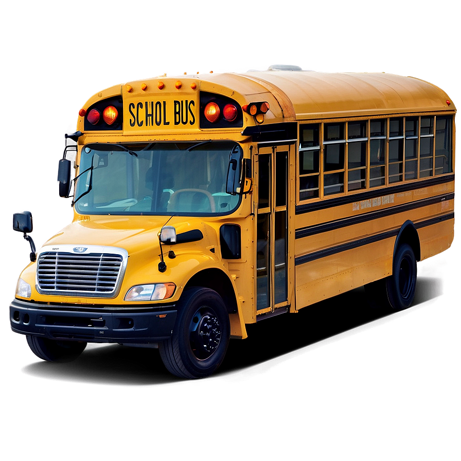 Hybrid Technology School Bus Png Iqh24 PNG Image