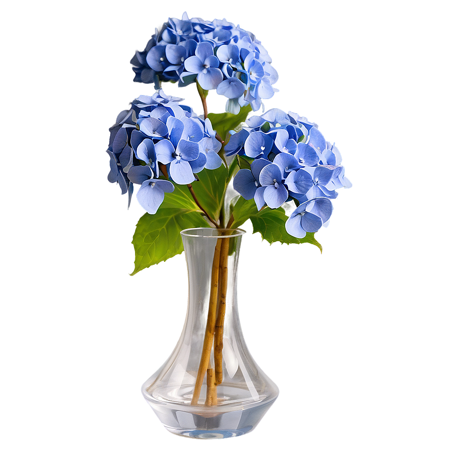 Hydrangea In Vase Png 18 PNG Image