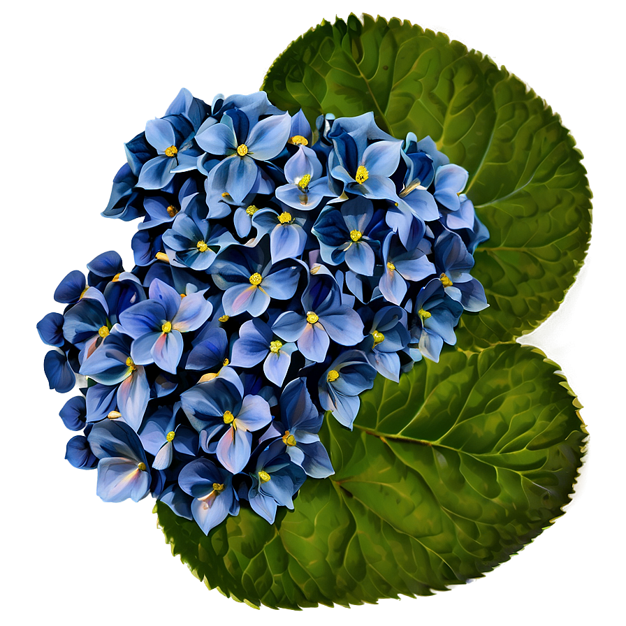 Hydrangea Pattern Png Ebp72 PNG Image