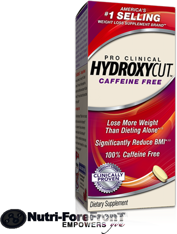 Hydroxycut Caffeine Free Weight Loss Supplement PNG Image