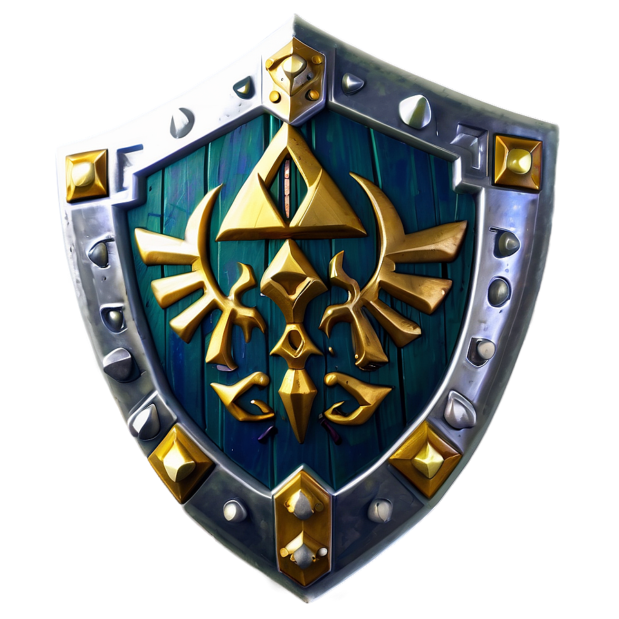 Hylian Shield Link Png Wwf PNG Image