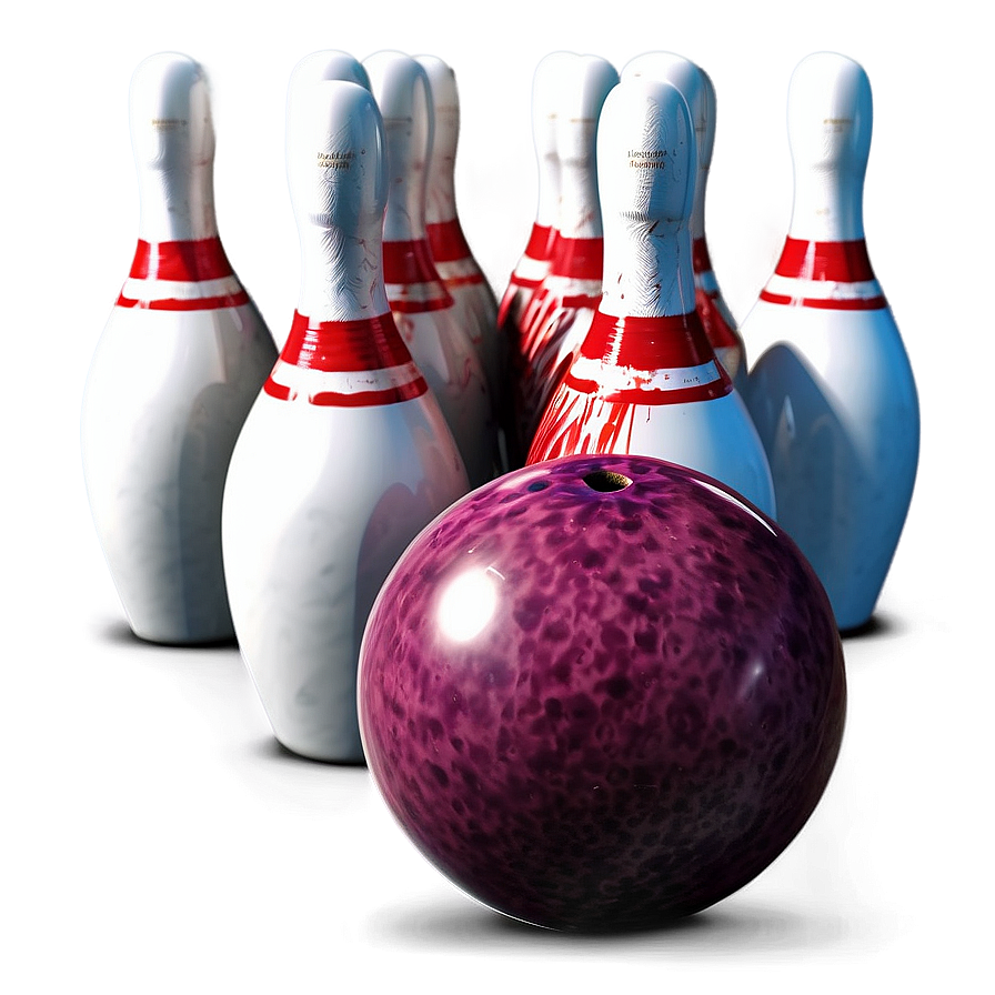 Hyper-realistic Bowling Ball Png Sij33 PNG Image