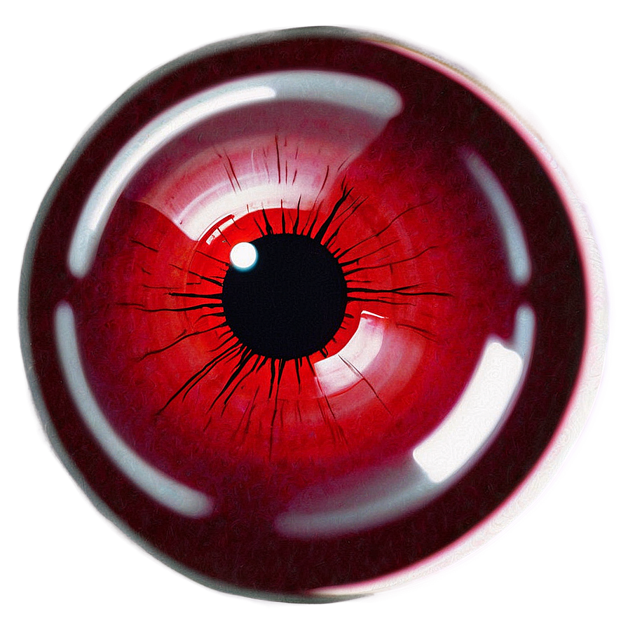 Hypnotic Red Eye Glow Png Dhi PNG Image