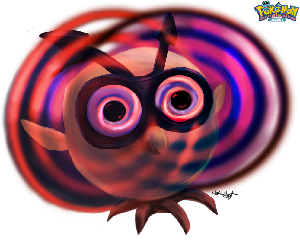 Hypnotic Spiral Eyes Pokemon PNG Image