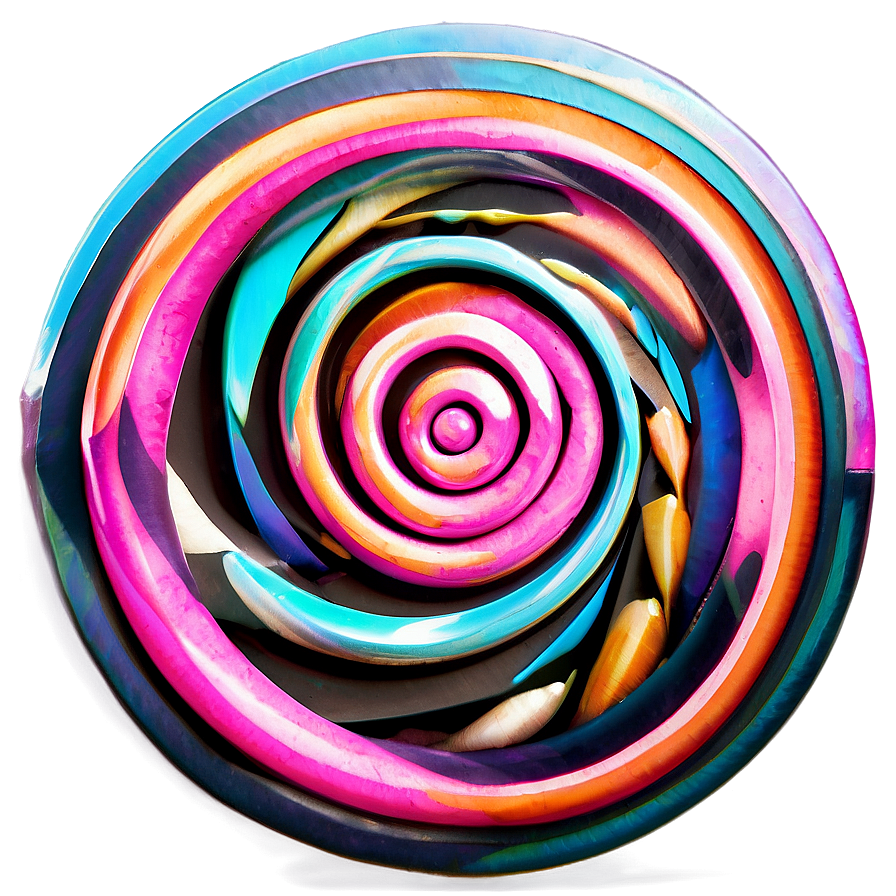 Hypnotic Spiral Icon Png Heo PNG Image