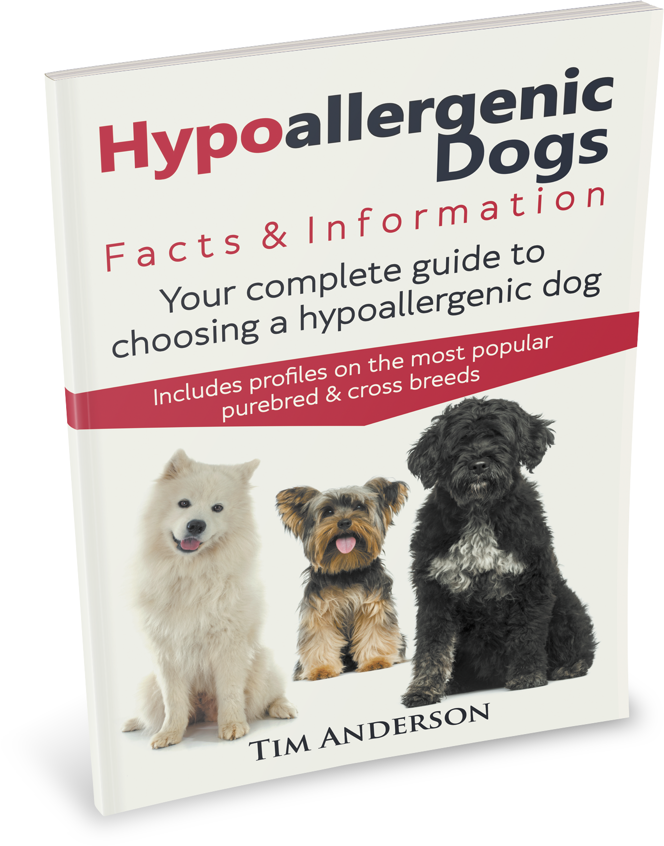 Hypoallergenic Dogs Guide Cover Samoyed Yorkshire Terrier PNG Image