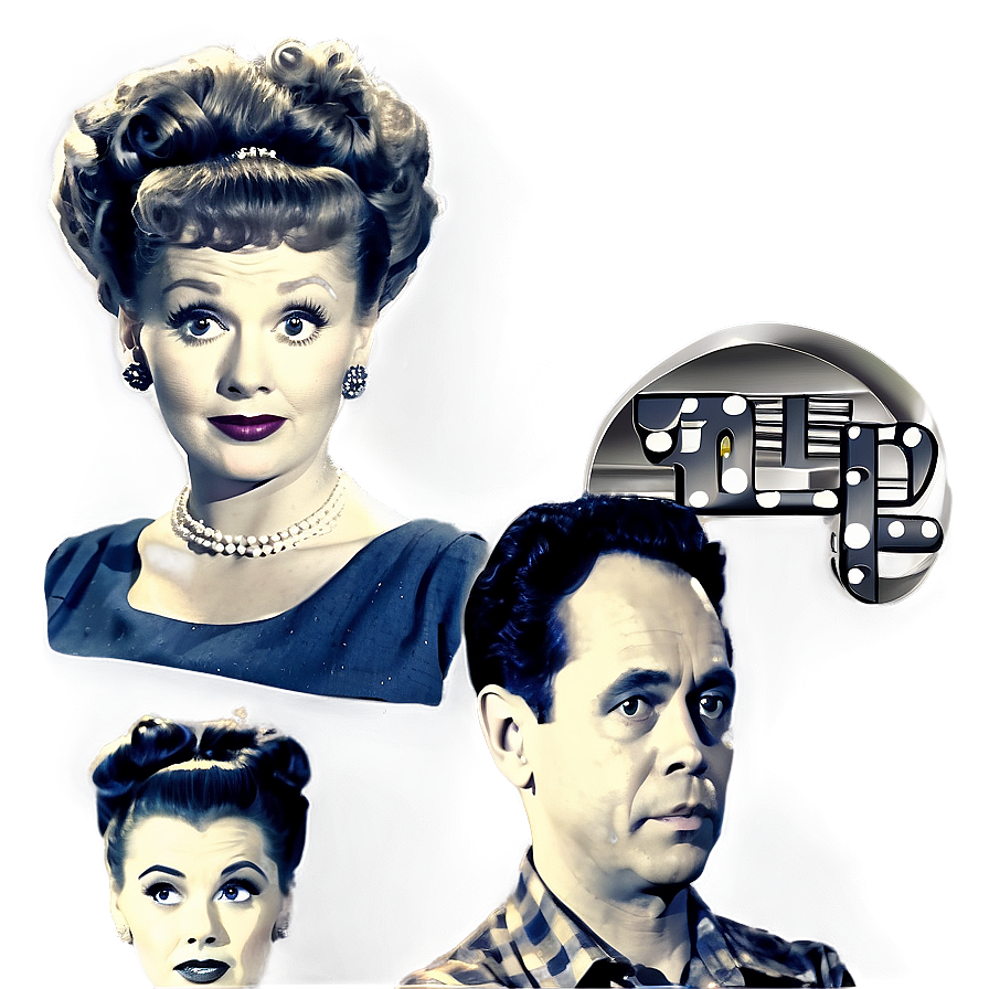 I Love Lucy Classic Show Png 06242024 PNG Image