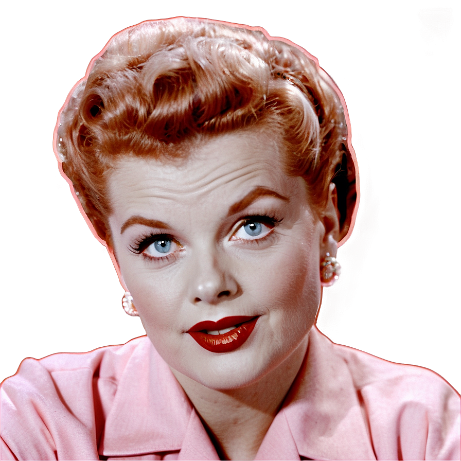 I Love Lucy Retro Tv Icon Png Bqx PNG Image