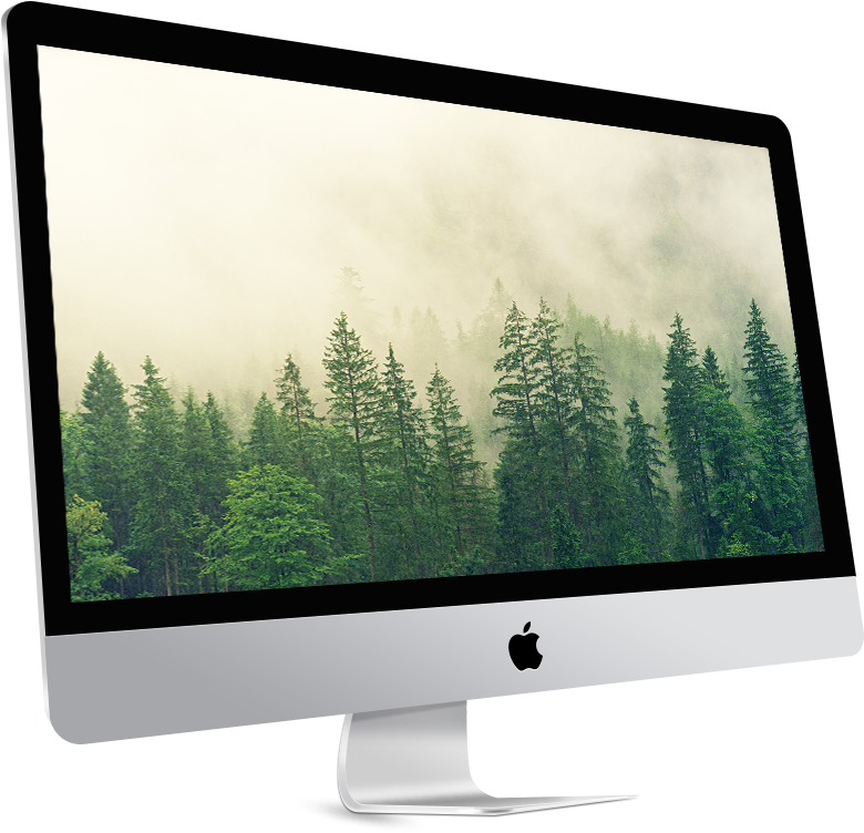 I Macwith Forest Wallpaper PNG Image