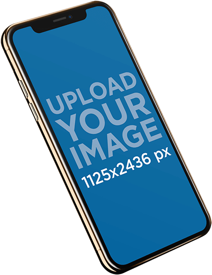 I Phone Mockup Template Placeholder PNG Image